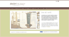 Desktop Screenshot of fantanideinterior.ro
