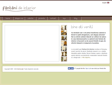 Tablet Screenshot of fantanideinterior.ro